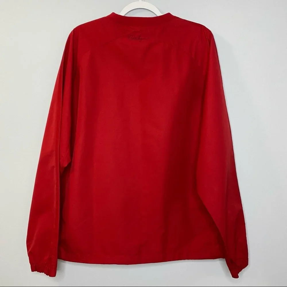 Walter Hagen Men’s Golf Pullover Jacket Red - Picture 2 of 8